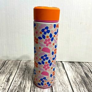 Bewaltz insulated thermos stainless steel travel cup w tea steaper great cond